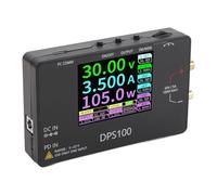 Sxhlseller Alimentation Réglable DPS100 100 W DC, unité de Laboratoire de Banc Variable Programmable Portable 30 V 5 A avec Entrée PD de Type C et écran LCD Couleur Haute Résolution