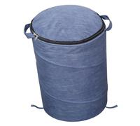 Sxhlseller Bac de Rangement Pliable pour Jouets avec Tapis de Jeu, Organisateur Sûr et Pratique pour Ranger des Blocs, Jouets pour Enfants, Seau Léger en Tissu Oxford (BLUE)