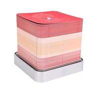 Sxhlseller Bloc-notes 3D Bouquet de Roses avec Lumière |Bloc-notes d'art de Sculpture en Papier Calendrier 2026, Sculpture en Déchirure à la Main pour Décoration de Bureau, Cadeau d'anniversaire