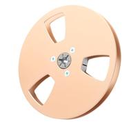 Sxhlseller Bobine de Bande Vide de 1/4 de 5 Pouces en Alliage d'aluminium, Bobine Ouverte Universelle à 3 Trous pour Lecteur de Bande à, Remplacement de de Sonore d'enregistrement à Faible Bruit