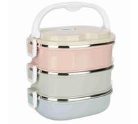 Sxhlseller Boîte à Déjeuner Portable en Acier Inoxydable de 900 Ml, Récipient Alimentaire Monocouche avec Valve d'étanchéité et Verrou de sécurité pour les étudiants, les Employés de Bureau et la