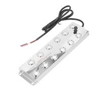 Sxhlseller Brumisateur de Bassin à Ultrasons 12 Têtes IP67 étanche |Brumisateur DC45-48V pour Paysage Intérieur et Extérieur avec Câble de 1,5 M