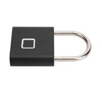 Sxhlseller Cadenas à Empreintes Digitales, Serrure Intelligente sans vec Alliage de Zinc étanche IP54 Rechargeable par USB pour Casier à Bagages de Sac à Dos (Couverture arrière en métal)