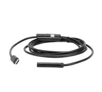 Sxhlseller Caméra d'inspection USB C avec Câble de 2 M, Endoscope Industriel de 7 Mm, Caméra Endoscopique HD 2 MP avec MicroUSB USB de Type C, Sonde Flexible pour le Blocage Mécanique des Pipelines