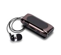 Sxhlseller Casque sans Fil Rétractable, écouteurs à Clipser avec Affichage de Puissance LED, Microphone Antibruit à Charge Rapide pour la Conduite, Le Travail et Le Bureau