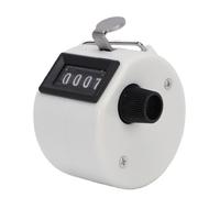 Sxhlseller Compteur Numérique à 4 Chiffres, Compteur Mécanique Manuel avec Bouton de Réinitialisation - Manuel Compact pour Compter Les Chiffres, Les Scores Sportifs, Le Tricot - ABS Durable, 9999