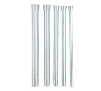 Sxhlseller Ensemble de 5 Cintreuses pour Tubes en Acier à Ressort, | Ressorts de cintrage de tuyaux, Kit de réparation CVC, outils de conduits à paroi mince en aluminium et cuivre, ensemble de