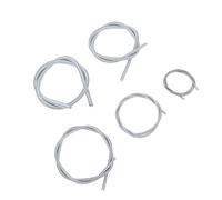 Sxhlseller Ensemble de Cintreuses à Ressort de Tube Interne, Ressort de Courbure de Tube Interne pour Tuyau en Cuivre et Aluminium, 5 Pièces 1/4 Po, 3/8 Po, 1/2, 5/8, 3/4, 1100 Mm de Longueur