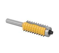 Sxhlseller Fraise de Toupie pour Rails et Panneaux, Carbure, 8 Tiges,