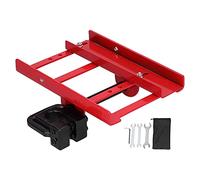 Sxhlseller Guide de Coupe de Bois de Scie à Chaîne, Mini Accessoire de Fraisage de Bois Vertical Portable pour Planches de 2x6 en Acier laminé à Froid avec clé Incluse