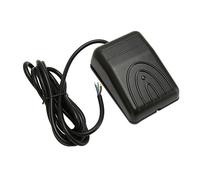 Sxhlseller Interrupteur au Pied étanche à Réinitialisation Automatique 16A 250V |Contrôleur de Pédale Robuste pour Outils électriques avec Câble de 6,6 Pieds, Noyau à 3 Fils (FS211W3B, noyau à 3 fils)
