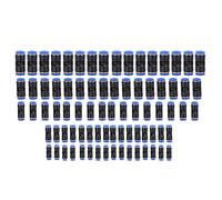 Sxhlseller Kit de 80 Raccords d'air Push to Connect |Connecteurs de Tubes Pneumatiques pour Tubes en Nylon PVC PE PU PA de 4 à 12 Mm de Diamètre Extérieur, Adaptateurs de de Conduite d'air PBT 1MPa