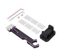Sxhlseller Kit de Grattoir pour Imprimante 3D avec 6 Lames de Remplacement | Poignée en aluminium anodisé, lames en acier SK5, clés hexagonales magnétiques, pour imprimantes de laboratoire