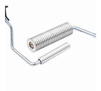 Sxhlseller Kit de Rouleau en Fibre de Verre 3 Pièces Outil à Bulles pour | Roue en dents de scie en alliage d\'aluminium, Buster à bulles FRP, poignée ergonomique en ABS, atelier de réparation de