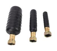 Sxhlseller Kit de Vessies de Vidange 3 Pièces pour Tuyaux Bouchés |Déboucheur en Caoutchouc avec Connecteur en Acier Inoxydable pour évier de Cuisine et Drain de Salle de Bain de 1 à 6 Pouces