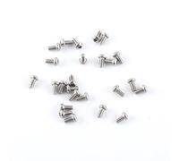 Sxhlseller Kit de Vis à Douille Hexagonale M2 avec écrous |Assortiment 250 Pièces d'attaches Métriques à Tête Plate en Acier Inoxydable A2 pour la Réparation de Machines (B : Tête de bouton)