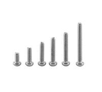 Sxhlseller M2 Hex Socket Screws with Hex Nuts, A2 Stainless Steel, 250pcs | Kit d\'assortiment de vis à tête creuse à tête plate avec écrous, pour l\'électronique, les machines et la réparation de