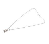 Sxhlseller Mini Conteneur Portatif de Caisse de Poudre en Métal pour le Camping de Pêche de Voyage, Porte-clés Léger de Support D'alliage de Ti pour des Fournitures D'urgence (1,4x1,8 cm / 0,55x0,71