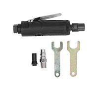 Sxhlseller Mini Meuleuse à Air Droite Pneumatique Kit de Ponçage et | Meuleuse pneumatique 25 000 tr/min, pince de 3 mm/6 mm, corps en alliage d\'aluminium, avec 2 clés, pour le polissage des