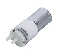 Sxhlseller Mini Micro Pompe à Vide Booster 12 V DC 370 A, Petit Moteur de Pompe à Air pour Machine à café, Distributeur d'eau, Appareils Ménagers, 0,3-0,8 LPM 30 Psi