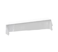 Sxhlseller Nappe Rectangulaire 145x320cm, Résistante aux Taches en (White)