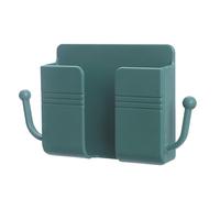 Sxhlseller Organisateur de Télécommande Mural |Support pour TV et Télécommande AC, Station de Recharge de Chevet, étagère en Plastique Rose (GREEN)