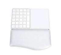 Sxhlseller Pavé Numérique sans Fil, pavé Tactile, Double Mode (White) | BT/2.4G, pavé Tactile, Calculatrice, 180 MAh, Type-C