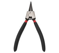 Sxhlseller Pince à Circlips Droite Externe, Outil de Retenue d'anneau élastique en Acier au Carbone avec Poignée Antidérapante en Caoutchouc, Conception à Ressort pour l'installation d'anneaux de