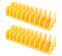 Sxhlseller Porte-outils pour Pinces |Organisateur de clé à 10 Fentes, Tiroir de Rangement, Support ABS pour Cliquet, Ciseaux, Tournevis, Petites et Grandes Pinces