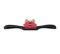 Sxhlseller Rabot à Bois 9 Pouces, Réglage à Double Vis | Outil de rabot à main en acier et fer, pour la coupe du bois incurvé, rabotage lisse, prise confortable