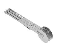 Sxhlseller Rouleau à Pâte à 7 Roues en Acier Inoxydable, Diviseur Multi-lames Réglable pour Pizza, Pâtisserie et Biscuits avec Dispositif de Verrouillage pour des Coupes Précises et Cohérentes