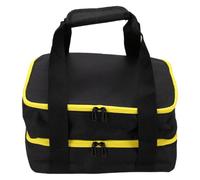 Sxhlseller Sac de Rangement pour Batterie, Double Couche, pour Outils | Mallette de séparation amovible, support Oxford robuste, fourre-tout à outils sans fil, équipement d\'atelier