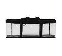 Sxhlseller Sac de Rangement pour Outils en PVC Transparent, Organisateur à Fermeture éclair de Grande capacité |Pochette étanche à la Poussière pour Clés, Pinces, Outils de Quincaillerie, Entretien