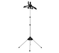 Sxhlseller Support à Repasser Pliable Réglable en Hauteur |Portant à Vêtements à Vapeur Portable pour les Voyages à Domicile, Porte-vêtements Anti-basculement en ABS de qualité Supérieure (Type 1)