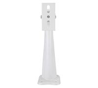 Sxhlseller Support Universel de Caméra de Surveillance CCTV, Support Mural en Acier et Fer pour Utilisation Intérieure et Extérieure avec Traitement d'arc Anti-secousse en Finition Blanche