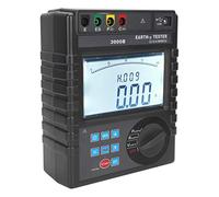 Sxhlseller Testeur de Résistance de Terre Numérique 0-30kΩ |Compteur de Terre à 4 Pôles pour la résistivité du Sol 0-9 000 KΩm avec Stockage USB