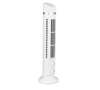 Sxhlseller Ventilateur Tour sans Pales avec Lumière pour Chambre (WHITE) | Fonctionnement silencieux du bureau, conception sans lame sans danger pour les animaux domestiques, gain de place compact,