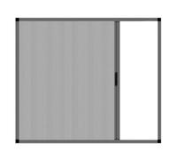 Sxlawesom Fenêtre coulissante en Aluminium Stores Fenêtre coulissante Horizontale Châssis de fenêtre préfabriqué Aucun perçage requis(1500x1000mm)