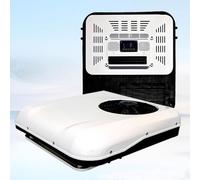 SXOIIVC Climatiseur de Toit pour Camping-Car, Design intégré, 12 V/24 V, Installation Facile, Silencieux, Ventilateur de Refroidissement à 7 pales pour fourgonnette, Camion, Caravane, Camp