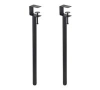 SXYHCK Pieds De Meubles en Forme De F, 15-100cm Pieds De Serrage De Table, Jambes Support De Meubles sans Perçage pour Table De Snack Ordinateur Portable Meuble DIY(2pcs,65cm/25.59in)