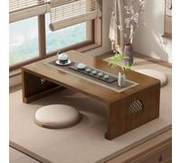 SXZenSpace Table de conférence Pliante Marron - Bureau de réunion à Plateau Rabattable pour Bureau et Salle de Formation - Design en Bois avec Pieds en métal - roulettes silencieuses - Mobili