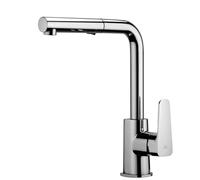 Paffoni Sly - Mitigeur d’évier avec douchette extractible, chrome SY285CR