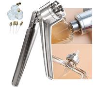 SYAFGYRV Pince à sertir Les parfums - Machine de scellage Manuelle en Acier Inoxydable pour Bouteilles de 13 mm, 15 mm, 18 mm et 20 mm - Sertissage serré, Outil de bouchage de Parfum sécurisé