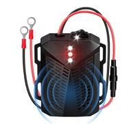 Sycreek Répulsif Souris et Fouines Ultrasons, Capteur Vibration Voiture | Ultrasonique Lumière pour Moteur DC 12V à la Batterie Fonctionnement Automatique Protection pour Moteur Grenier Garage