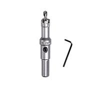 SYDARSYN Scie Cloche en Alliage de Carbure TCT 12mm Foret de Scie Trépan pour Acier Inoxydable Métal Foret Perçage Trou