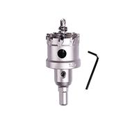 SYDARSYN Scie Cloche en Alliage de Carbure TCT 38mm Foret de Scie Trépan pour Acier Inoxydable Métal Foret Perçage Trou
