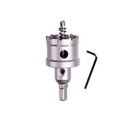 SYDARSYN Scie Cloche en Alliage de Carbure TCT 40mm Foret de Scie Trépan pour Acier Inoxydable Métal Foret Perçage Trou