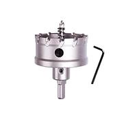 SYDARSYN Scie Cloche en Alliage de Carbure TCT 65mm Foret de Scie Trépan pour Acier Inoxydable Métal Foret Perçage Trou