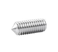 SYDARSYN Vis Sans Tête à Pointe Conique en Acier Inox, Vis à Métaux, Vis Pointeau, Vis à Six Pans Creux M12x30mm (3 pcs)