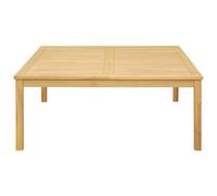 SYDE Table basse Acacia 110 x 110 x 45 cm | Bois massif, résistant aux intempéries, utilisation intérieure et extérieure, pieds robustes, finition